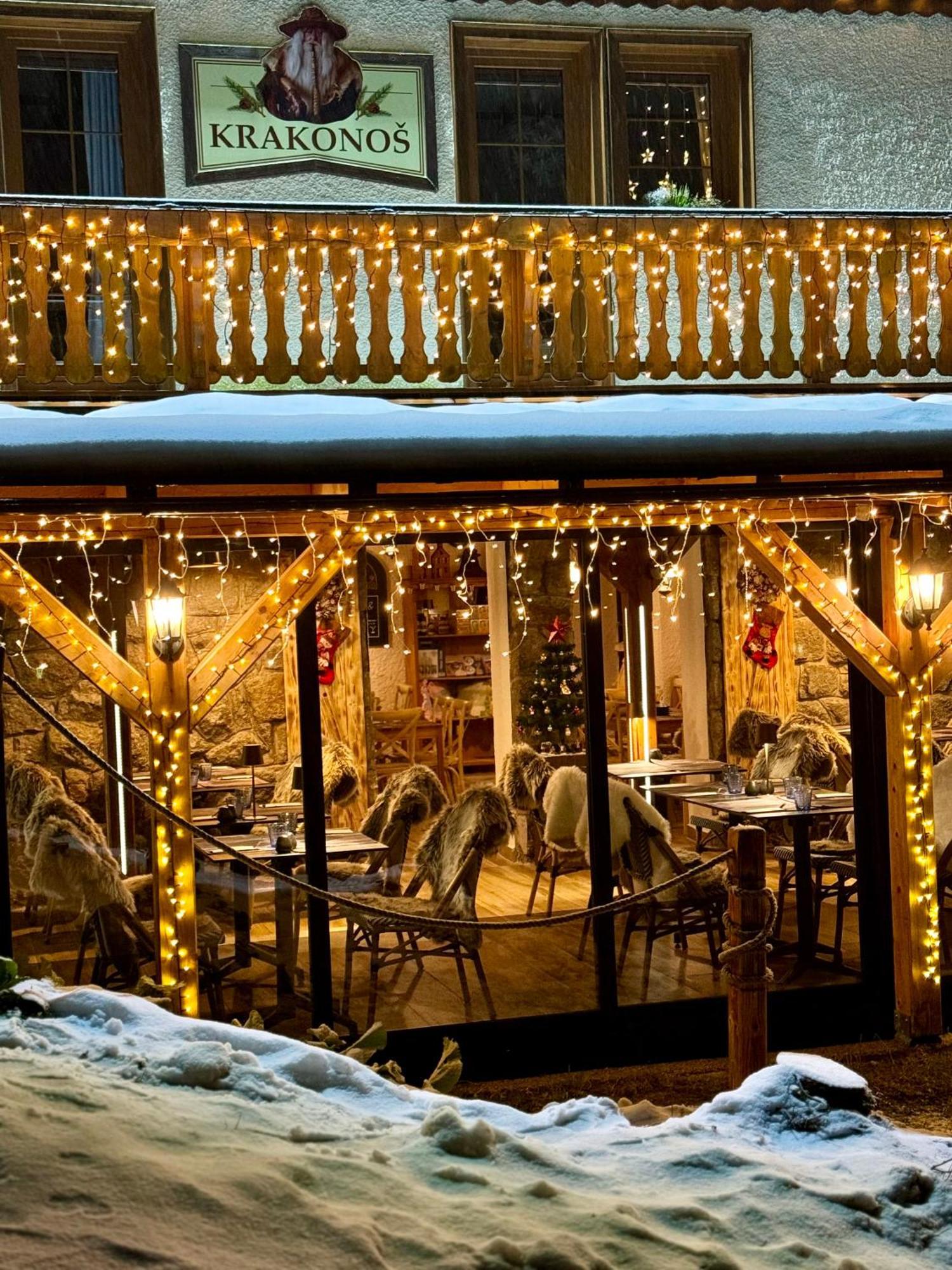 Pension & Restaurant Krakonos Harrachov Eksteriør bilde